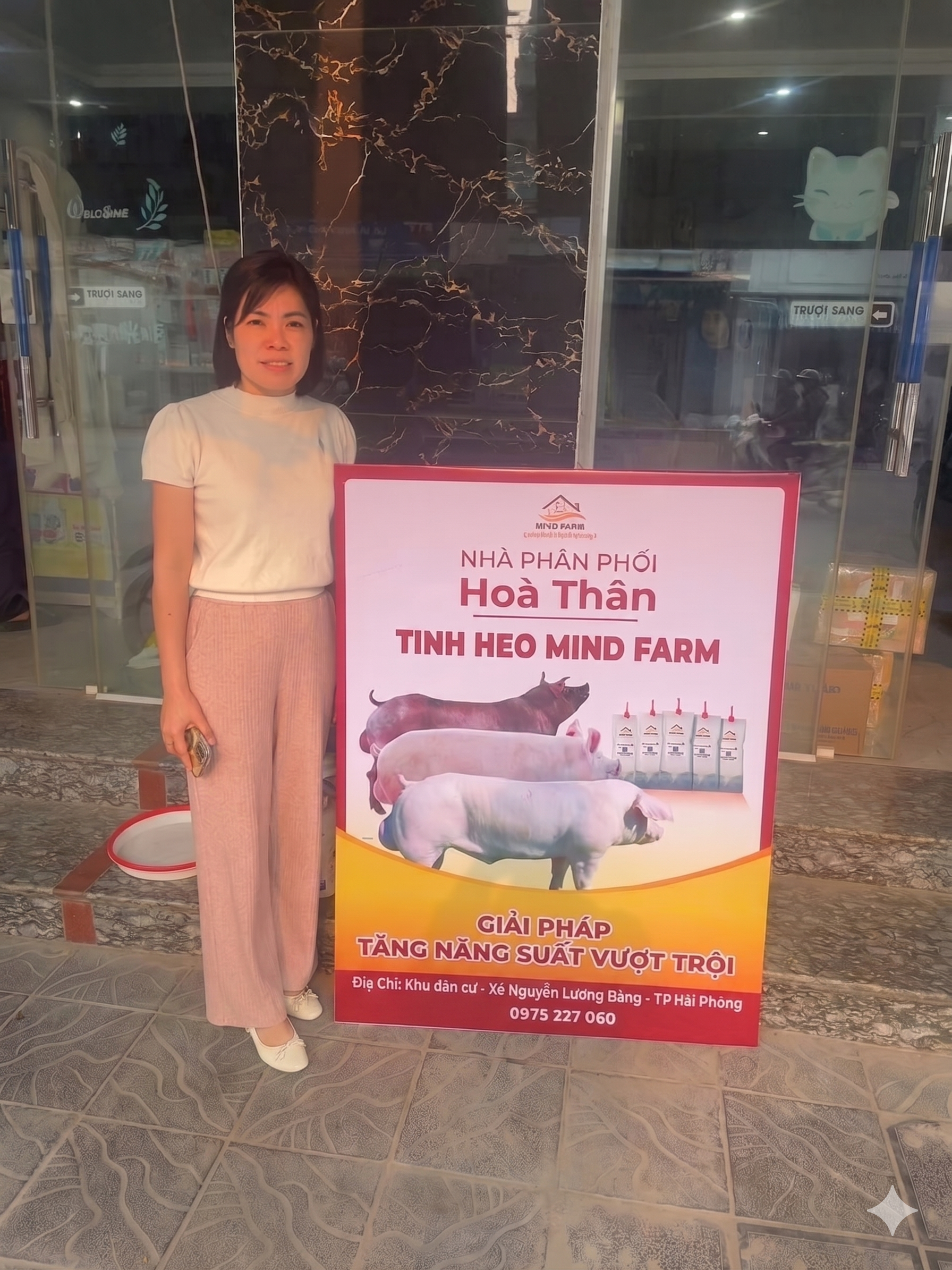 [ĐẠI LÝ THỨ 403] phân phối tinh heo Mind Farm tại Hải Phòng