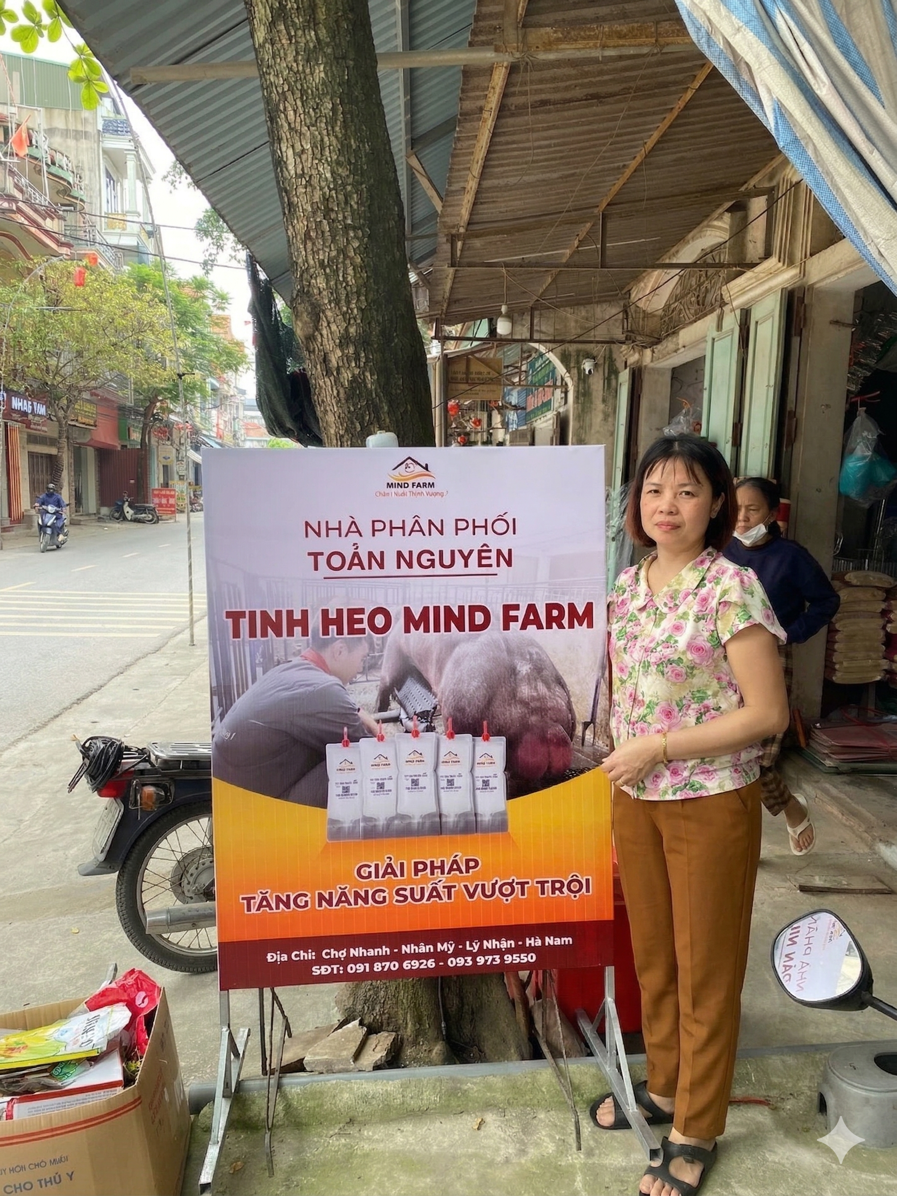 [ĐẠI LÝ THỨ 402 ] Phân phối tinh heo Mind Farm tại khu vực Hà Nam