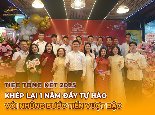 MIND FARM Tiệc Tổng Kết 2025 - Khép Lại Một Năm Đầy Tự Hào Với Những Bước Tiến Vượt Bậc