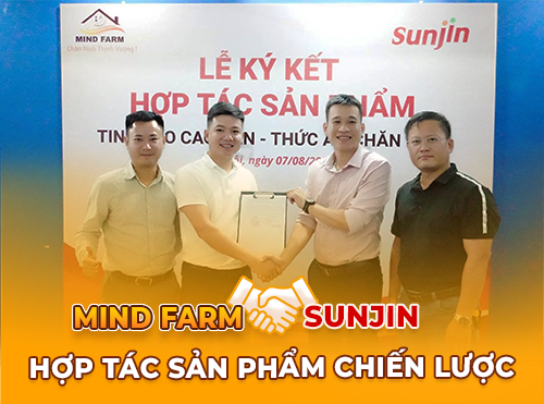 Mind Farm và Sunjin ký kết hợp tác chiến lược: Hướng đến chăn nuôi bền vững